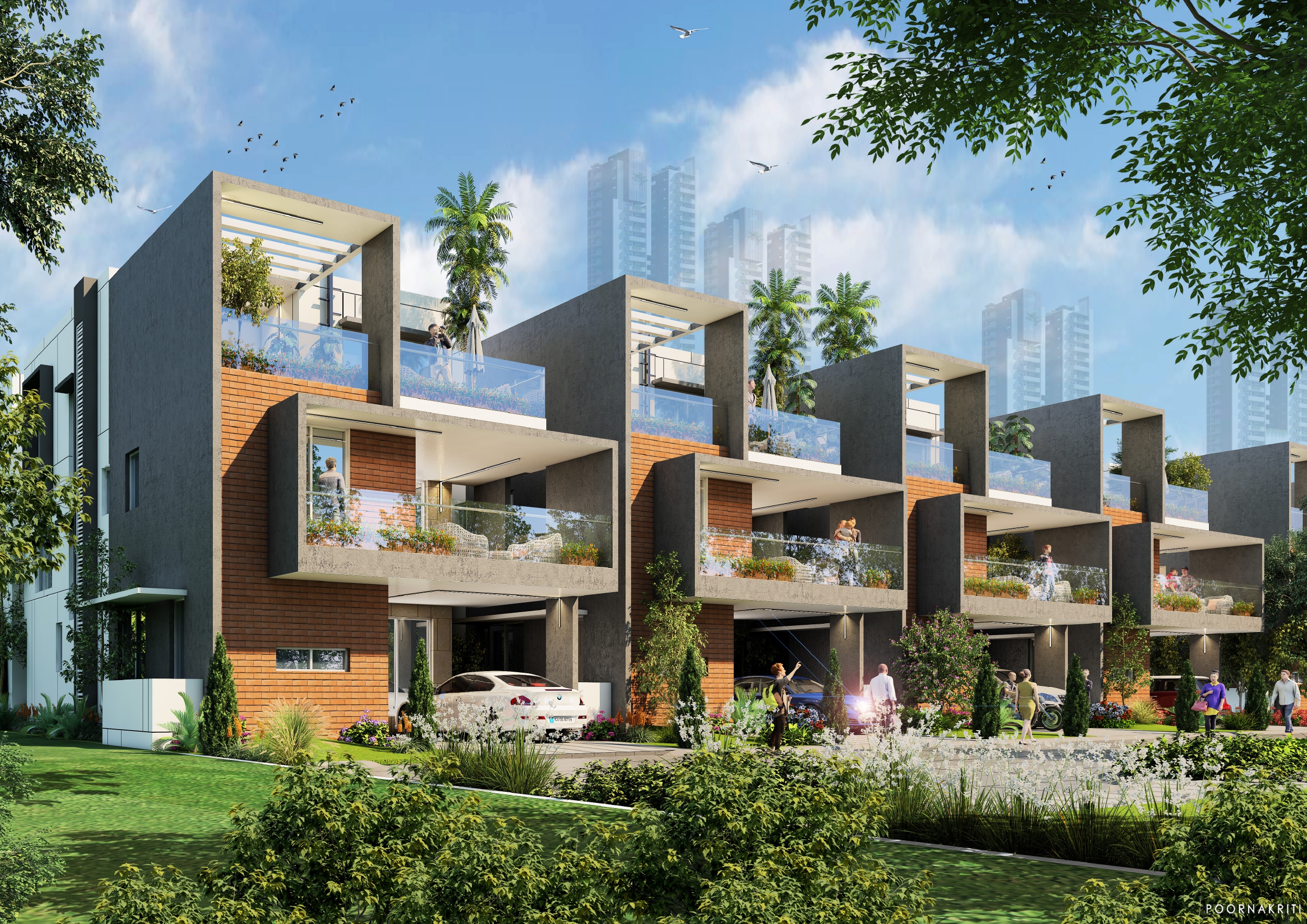 Villa Exterior Render